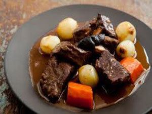 Beef Bourguignon – One Pan, One Hour