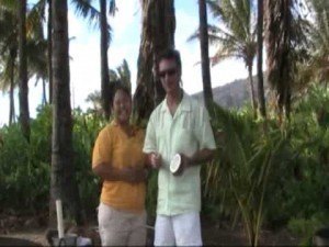 How to Open a Coconut in Maui