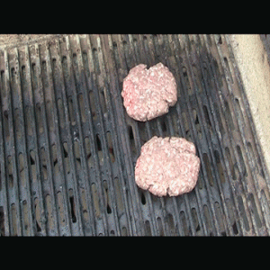 grill hamburgers